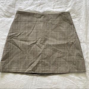 Perfect Condition Reformation Plaid Mini Skirt